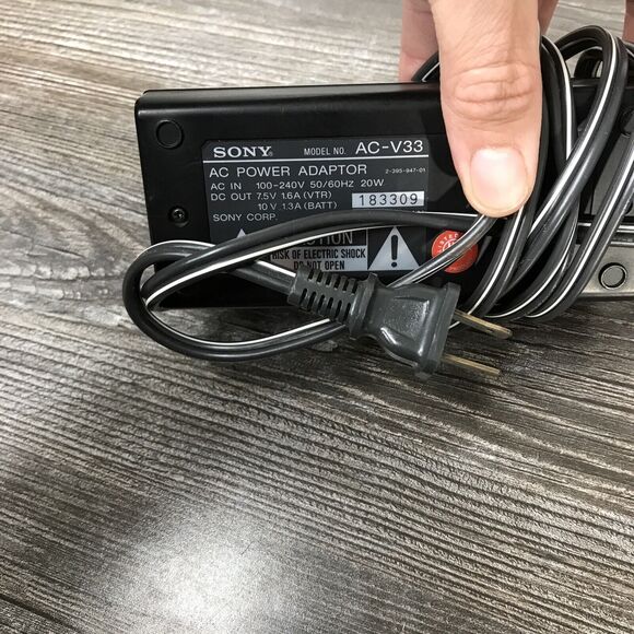 Sony AC-V33 AC Power Adaptor and Charger For Camcorder OEM - Picture 7 of 7